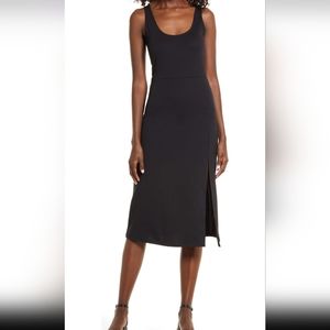 Leith Scoop neck midi dress